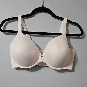 Vanity Fair White Women's Front Closure Underwire Seamless Bra Size 36D